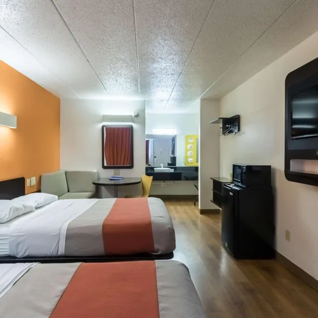 غرفة ديلوكس رباعية، Motel6 Crawfordsville, IN 2/10
