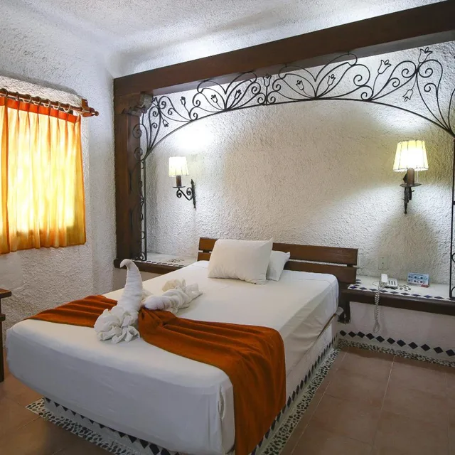غرفة بسرير مزدوج، Xbalamque Resort and Spa 3/6