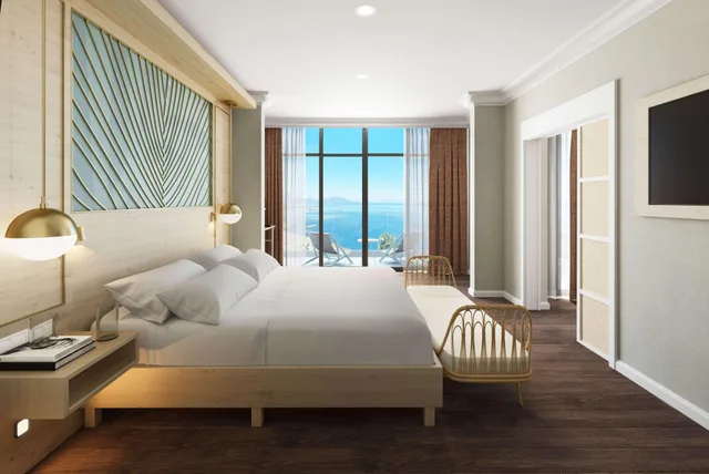 جناح بإطلالة على البحر، Hilton Hotel Tahiti 5/10