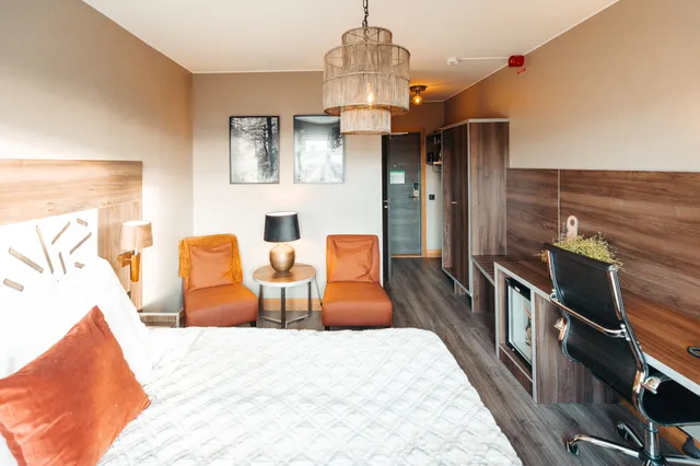 غرفة قياسية بسرير كينج، Hotell Ostersund 3/5