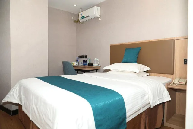 غرفة مفردة بسرير مزدوج، GreenTree Inn Beijing Qinghe High-speed Railway Station Shangdi Anningzhuang Shell Hotel 1/1