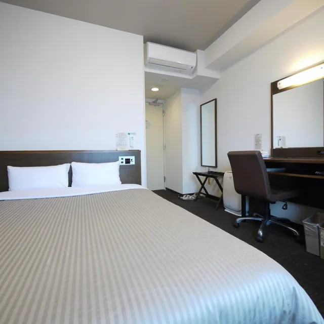 Room, Double Bed, Hotel Route-Inn Ishinomaki Kanan Inter 2/6