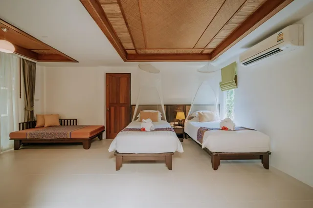 كوخ عائلي بسرير فردي، Ban Sainai Resort - SHA Extra Plus 6/10
