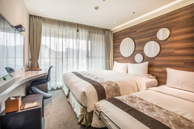 Room, Double Bed, with Extra Bed, Taipei 101 View، Green World Hotel Songshan 1/4