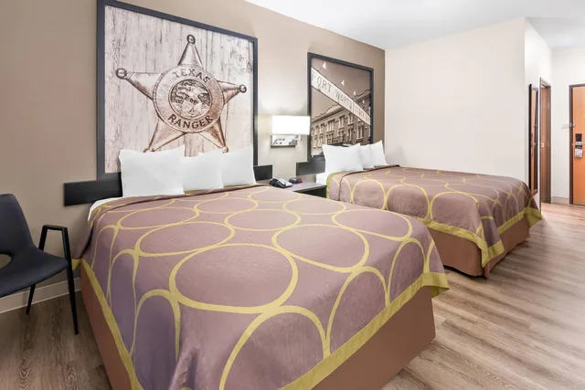 غرفة بسريرين كوين، Super 8 by Wyndham Fort Worth Stockyards 2/6