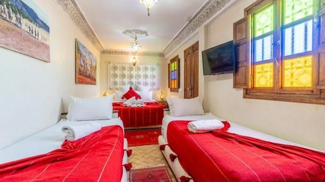 جناح بسرير كوين وسريرين منفصلين، Riad Abaka 2/5