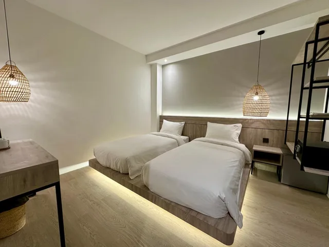 غرفة بسريرين منفصلين، Theatre Hotel Kuching 2/3