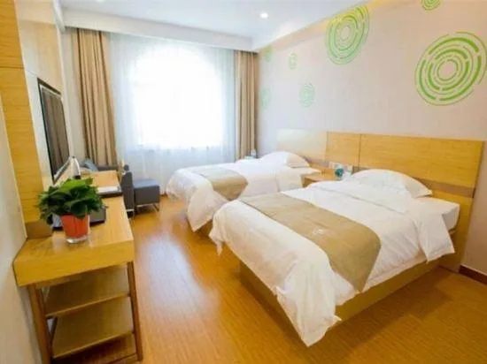 غرفة سوبيريور بسريرين مزدوجين، GreenTree Inn Nantong Qidong Binhai Industrial Park Zone Nanhai Road Express Hotel 3/3