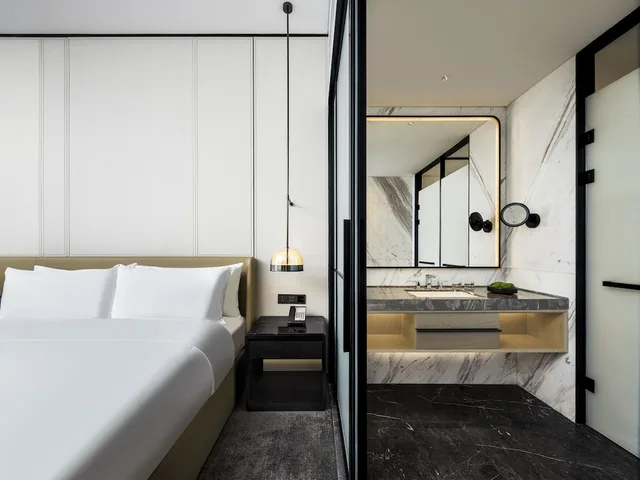 غرفة تنفيذية بسريرين منفصلين، Sheraton Chengdu Pidu 7/8