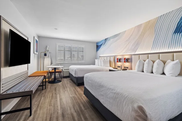 غرفة قياسية بسريرين كوين لذوي الإعاقة، Hotel Skye San Bruno 1/4
