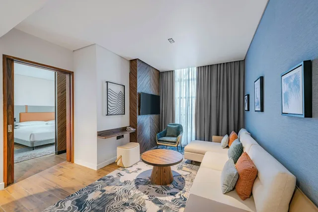 غرفة تنفيذية بسرير كينج بإطلالة على المدينة، Four Points by Sheraton King Abdulaziz Road 4/7