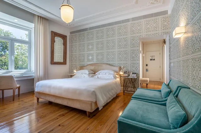 غرفة ديلوكس بسرير مزدوج، SANTIAGO DE ALFAMA - BOUTIQUE HOTEL 2/6
