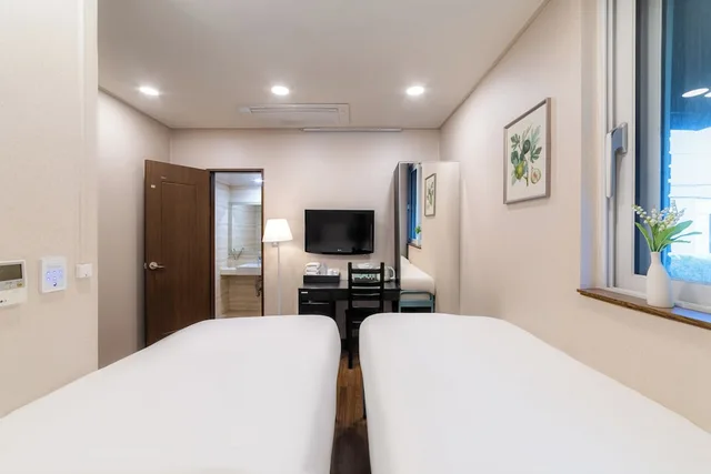 غرفة بسريرين منفصلين، Soo Song Guest House 5/10