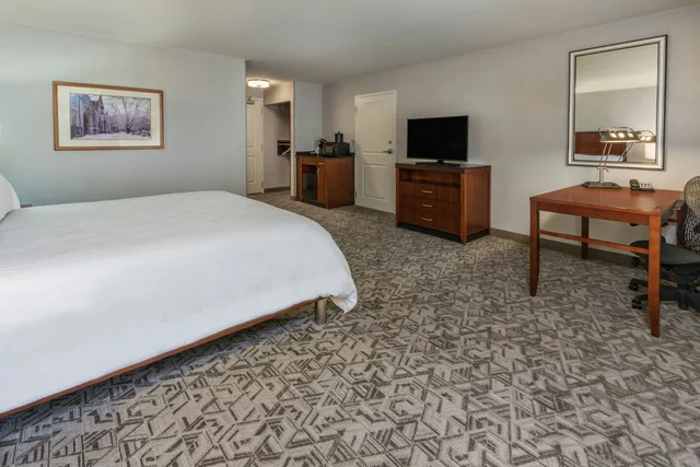 غرفة بسرير كينج لذوي الإعاقة، Hilton Garden Inn Blacksburg University 2/3