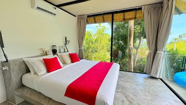 2 Bedrooms, Pool, Red, Villa, 2 King Beds، Pahili Pool Villas Koh Tao 1/10