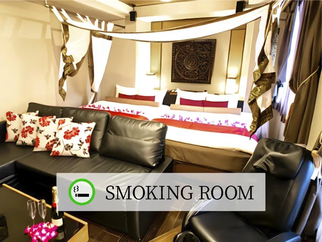 غرفة كبيرة بسريرين منفصلين للمدخنين، Hotel BaliAn Resort Higashi Shinjyuku 1/1