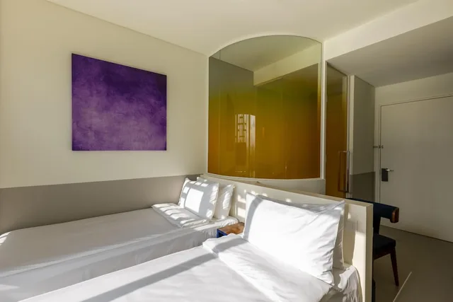 جناح بسريرين منفصلين بإطلالة على النهر، Wink Hotel Danang Riverside 3/5