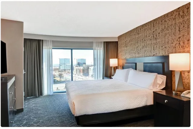 1 Bedroom, Suite, King Bed, Sofa, Accessible, Embassy Suites by Hilton Minneapolis Airport 1/1
