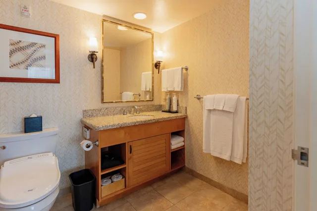 جناح بريميوم ركني بإطلالة على البحر بشرفة بغرفة نوم واحدة، Embassy Suites By Hilton Waikiki Beach Walk 3/3