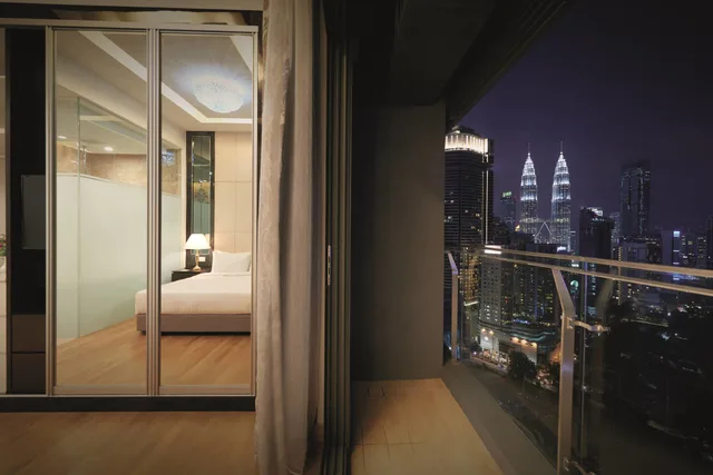 2 Bedrooms, Premier, Residence, Suite, 1 Queen and 1 Single Bed، Dorsett Residences Bukit Bintang Dorsett Kuala Lumpur 4/4