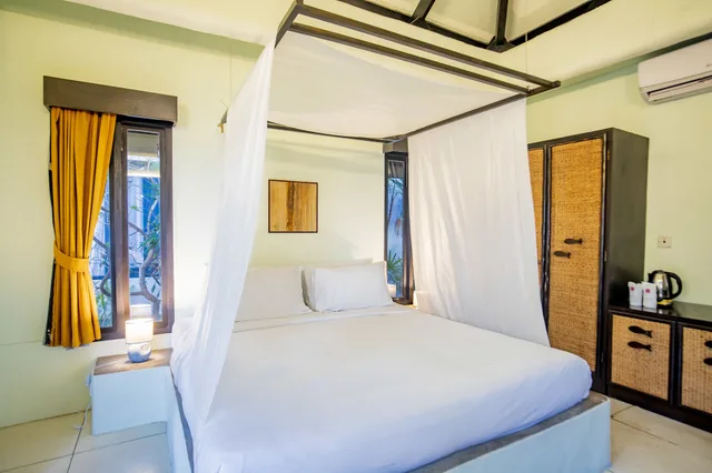 فيلا بسرير كينج بإطلالة على البحر، Punnpreeda Beach Resort 9/10