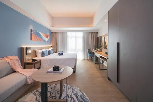 استوديو ديلوكس بسرير كوين، Citadines Roces Quezon City 3/6