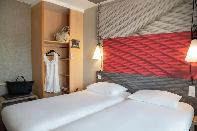 غرفة قياسية بسريرين منفصلين، ibis Cannes Plage La Bocca 1/4
