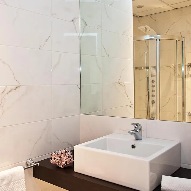 غرفة بسرير مزدوج أو سريرين منفصلين بإطلالة جزئية على البحر، Hotel Atlantico 9/10