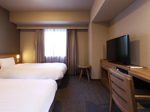 غرفة قياسية بسريرين منفصلين، Dormy Inn Fukui Natural Hot Springs 4/6