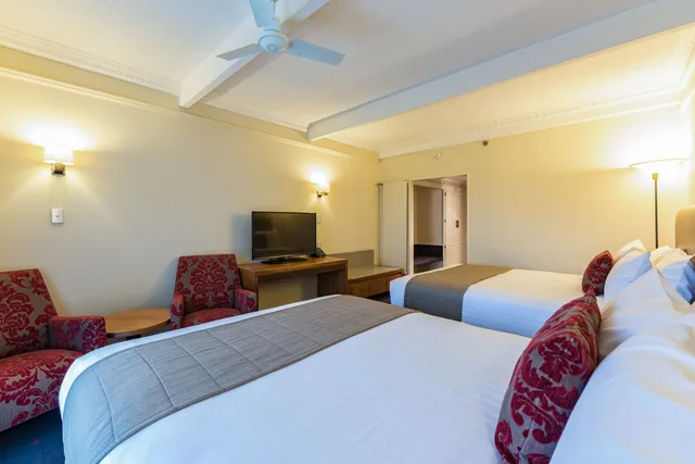 غرفة سوبيريور بسريرين كوين، Distinction Rotorua Hotel & Conference Centre 2/5