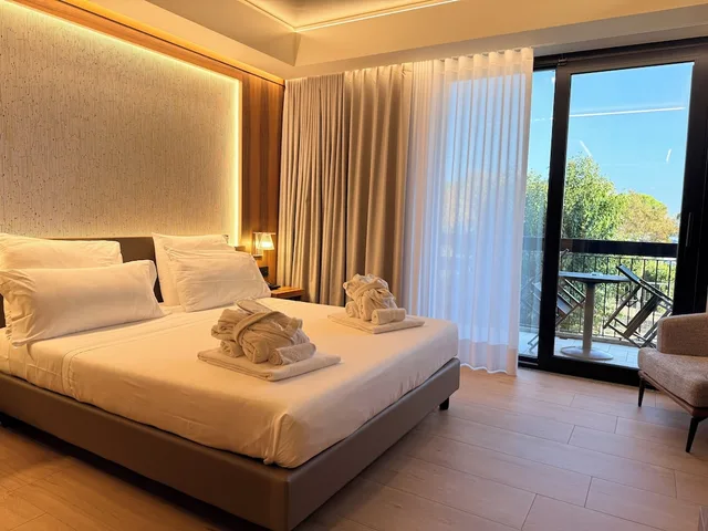 غرفة تنفيذية بسرير مزدوج بشرفة، Alevic Hotel Sirmione 1/10
