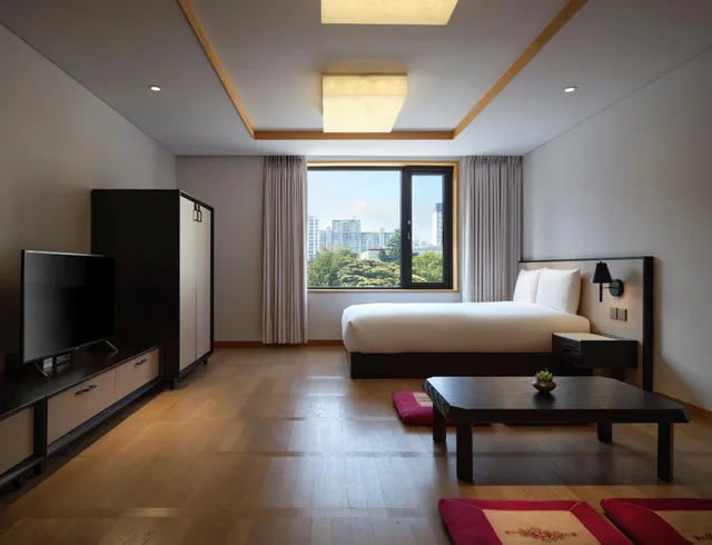 Semi Room, Ondol, Semi Double Bed, Maison Glad Jeju 1/1