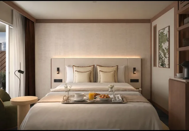 Superior, King Bed, Breeze View, Balcony، Morgane 1/4