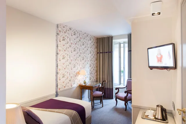غرفة قياسية مفردة، Hotel Parc Saint Severin 1/3