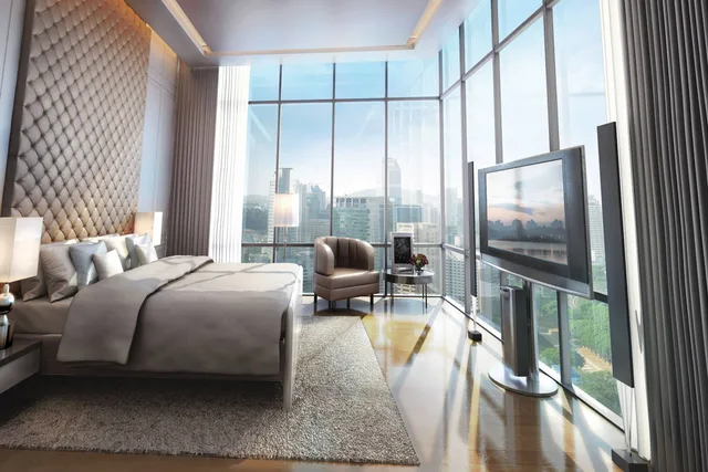غرفة بسرير مزدوج بإطلالة على المتنزه، Four Seasons Hotel Kuala Lumpur 1/2