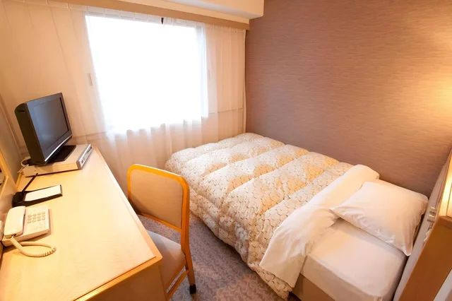 غرفة قياسية مفردة، Toyama Manten Hotel 2/2