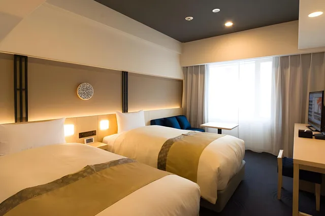 غرفة قياسية بسريرين منفصلين للمدخنين، Hotel Gracery Kyoto Sanjo 1/1