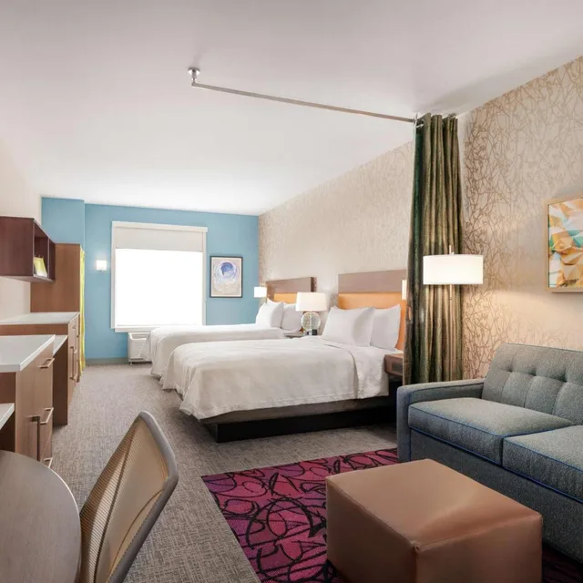 استوديو بسريرين كوين مع أريكة، Home2 Suites by Hilton Harrisburg North 1/7