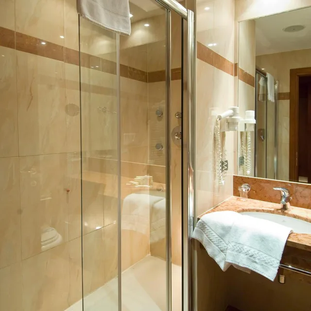 غرفة بسريرين منفصلين، As Hotel Monza 4/6