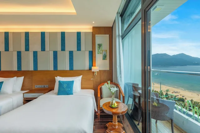 Deluxe, 2 Double Beds, Ocean Front, Balcony, Mandila Beach Hotel Danang 1/7