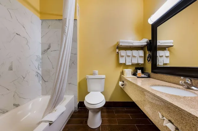 غرفة بسريرين مزدوجين، Quality Inn Fort Payne 3/3