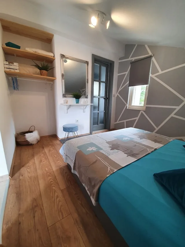 Backyard, Studio, Apartment, Double Bed، Apartments Villa Bell Memories 1/3