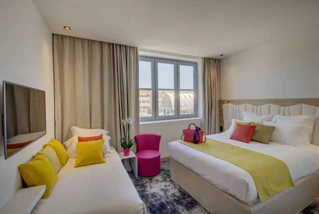 غرفة بسريرين، Best Western Plus Hotel Comedie Saint-Roch 1/5