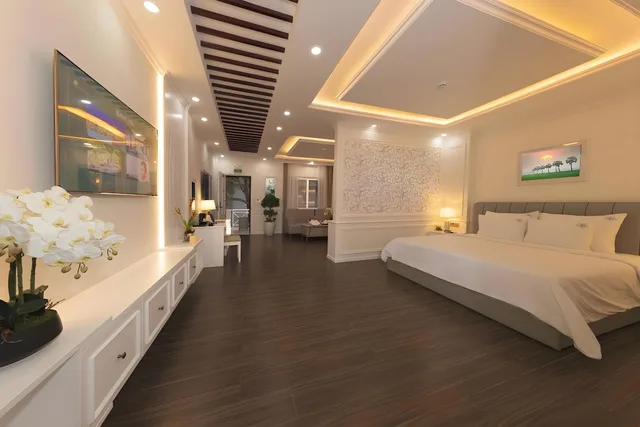 جناح استوديو فاخر بإطلالة على الحديقة بغرفة نوم واحدة، MerPerle Nui Sam Resort 1/1