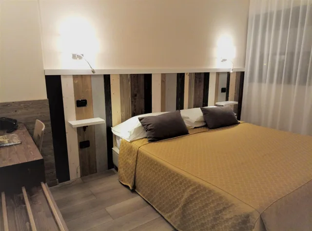 غرفة بسرير كوين، Hotel Saccardi Spa 3/10