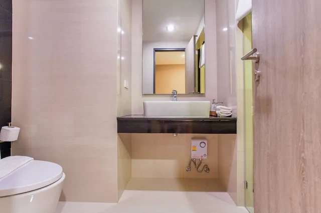غرفة سيغنتشر بسريرين منفصلين بإطلالة على المسبح، The Zense Boutique Hotel 3/4