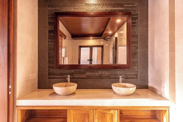 فيلا سوبيريور بسرير كينج بشرفة، Taru Sebatu Villa 9/10