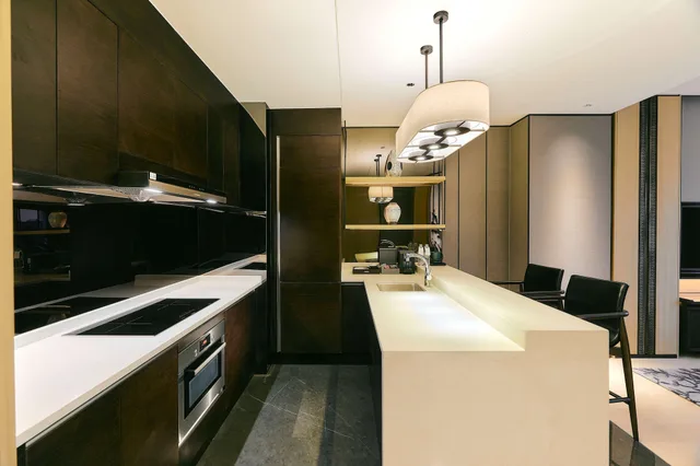 غرفة ديلوكس بسرير كينج، Kempinski Residences Guangzhou 6/10