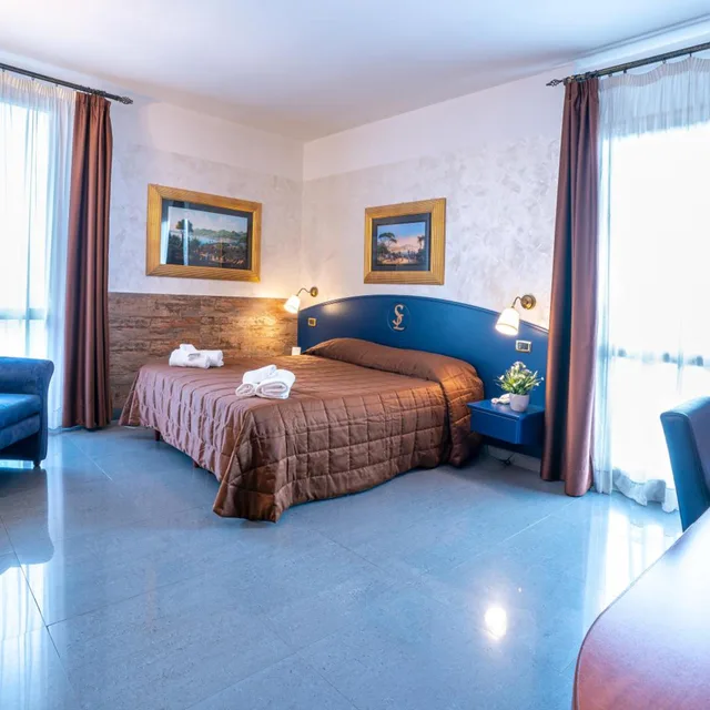 غرفة ديلوكس بسرير مزدوج أو سريرين منفصلين، Hotel Centro Congressi San Luca 1/6