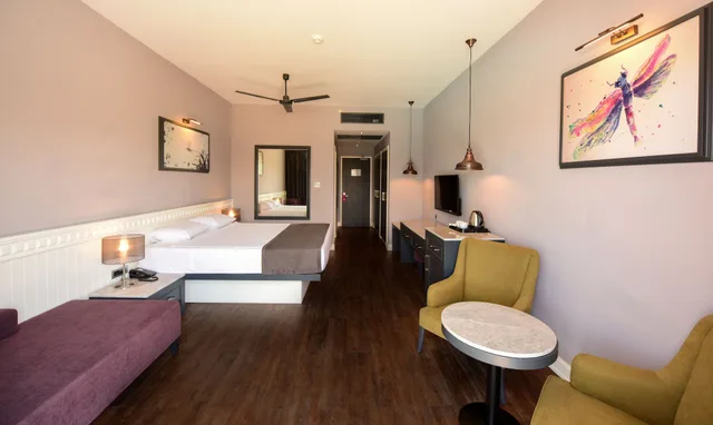 غرفة قياسية بسرير فردي بإطلالة على المسبح، Jiva Beach Resort 2/3